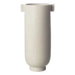 ERNST vase with handle 28 cm, Sand White Discount