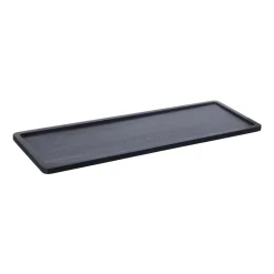 ERNST woodentray 15x45 cm, Black Clearance