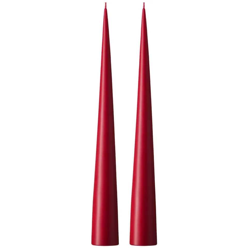 Ester & erik chandelier 37 cm 2-pack matte, Wine 44 Red