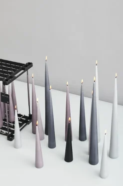 Ester & erik chandelier 37 cm 2-pack matte, Dark slate 74 Grey