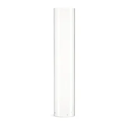 Ester & erik cylinder glass hurricane for candle holder, 45 cm Transparent Outlet