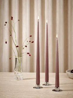 Ester & erik light 4-pack lacquered, Winter rose 84, 32 cm Purple Best