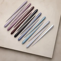 Ester & erik light 4-pack lacquered, muted mauve, 32 cm Purple Clearance