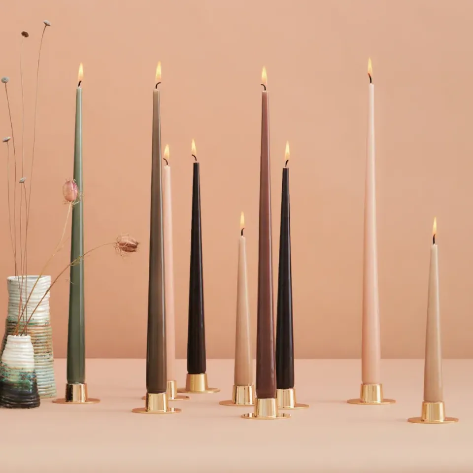 Ester & erik light 4-pack lacquered, raw , 42 cm Black Best