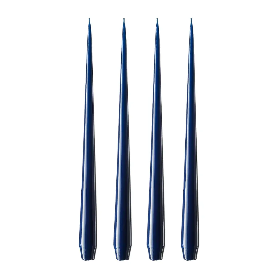 Ester & erik light 4-pack lacquered, royal navy, 32 cm Blue