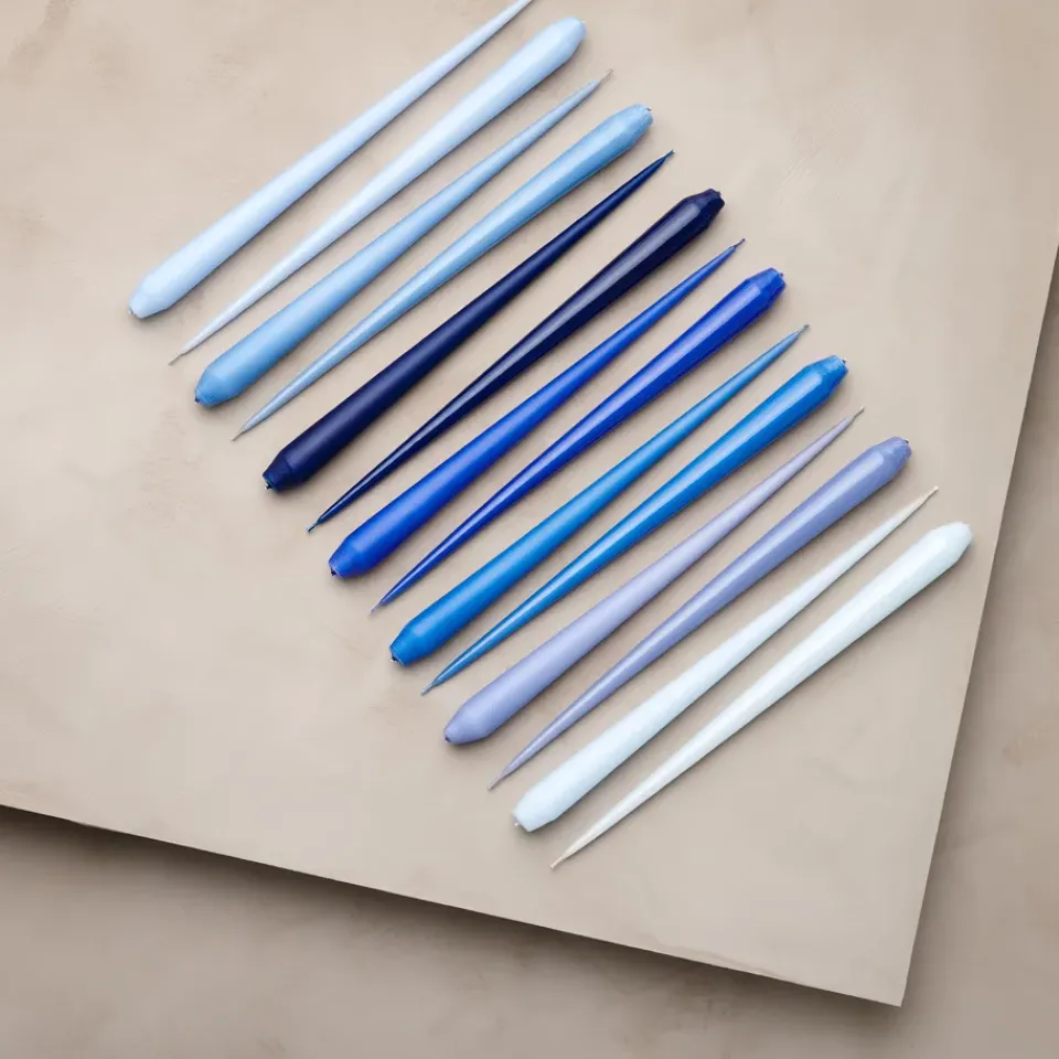 Ester & erik light 4-pack lacquered, royal navy, 32 cm Blue