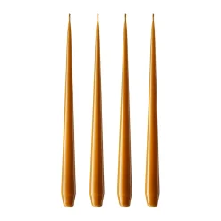 Ester & erik light 4-pack lacquered, mörk saffran, 42 cm Orange Clearance
