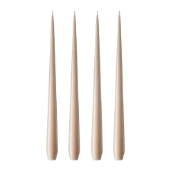 Ester & erik light 4-pack lacquered, ice latte, 42 cm Beige Clearance