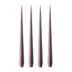 Ester & erik light 4-pack lacquered, muted mauve, 42 cm Purple Outlet