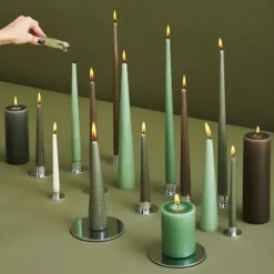 Ester & erik light 4-pack lacquered, soil, 42 cm Green Sale