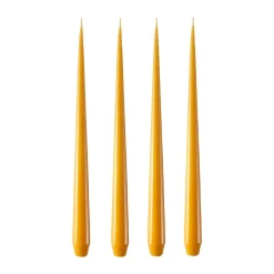 Ester & erik light 4-pack lacquered, honey balm, 42 cm Yellow Best