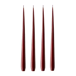 Ester & erik light 4-pack lacque, vinröd, 42 cm Red Sale