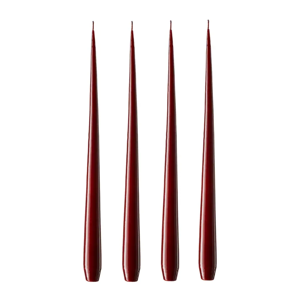 Ester & erik light 4-pack lacque, vinröd, 42 cm Red Sale