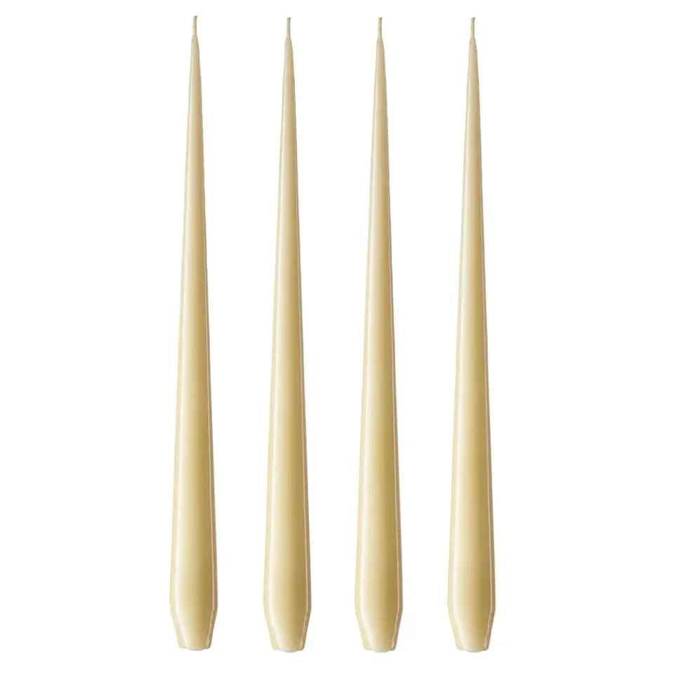 Ester & erik light 4-pack lacquered, Pale ginger 14-0, 42 cm Beige
