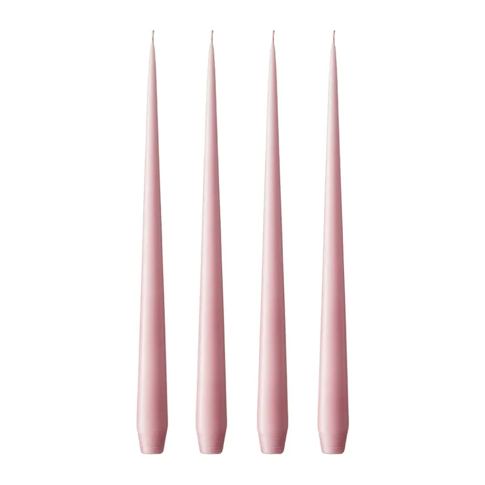 Ester & erik light 4-pack matte, old rose, 42 cm Pink Sale