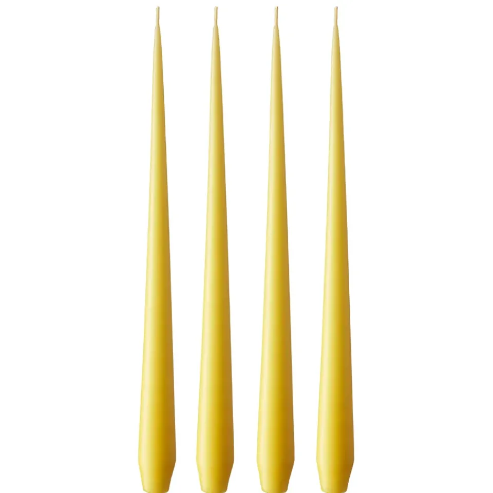 Ester & erik light 4-pack matte, Lemon drop 15, 42 cm Yellow Hot
