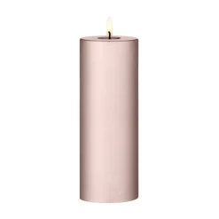 Ester & erik pillar candle LED, 94 Champagne Metallic, 20 cm Gold-coloured