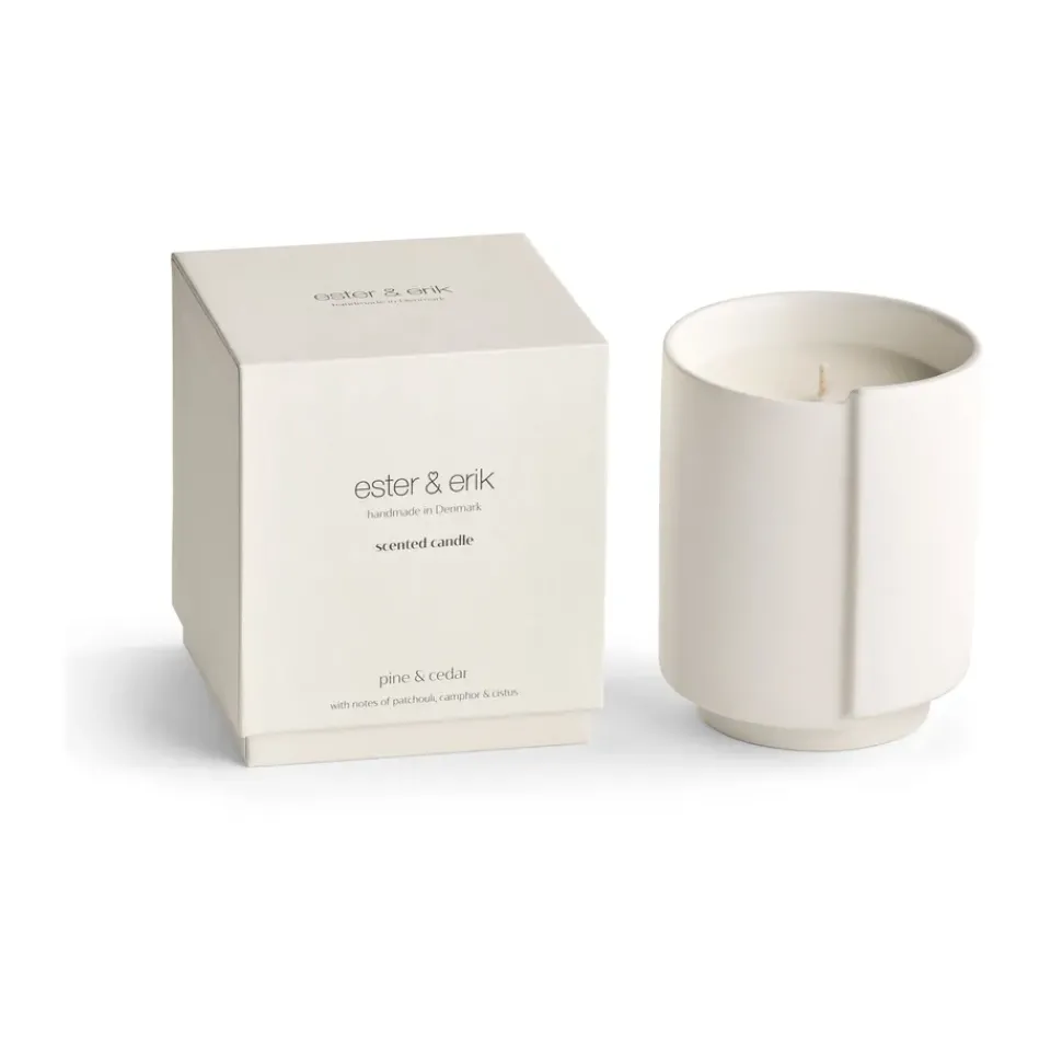 Ester & erik scented candles, Pine & cedar White Hot
