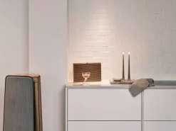 Ester & erik taper candle LED 2-pack, 18 Nougat note , 30 cm Beige New