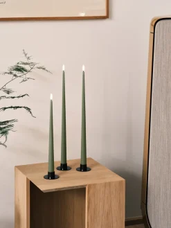 Ester & erik taper candle LED 2-pack, 70 Soil , 30 cm Green Clearance