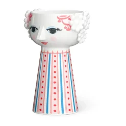 Bjørn Wiinblad Eva candlestick 14 cm, Red Sale