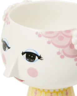 Bjørn Wiinblad Eva flower pot on foot Ø 15.5 cm, Pink Discount