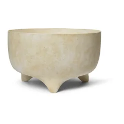 Ferm Living Evoke flower pot 27 cm, Warm Sand Beige Sale