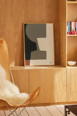 Paper Collective Evoke poster, 50x70 cm BlackBrownBeigeOrange Online