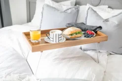 Dorre Fabia breakfast tray 30x60 cm, Acacia BeigeBrown Outlet