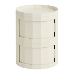 HAY Facet Cabinet 20 side table, Eggshell White Outlet