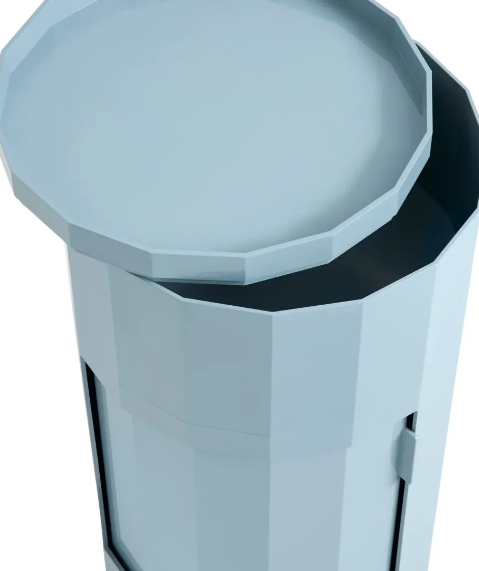 HAY Facet Cabinet 110 side table, Misty Blue Best