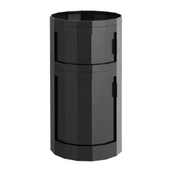 HAY Facet Cabinet 110 side table, Anthracite Black Outlet
