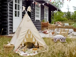Bloomingville Fardin Teepee Tent 110x110x140 cm, Nature Beige Best