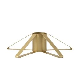 Ferm Living Christmas tree base, brass Gold-coloured New