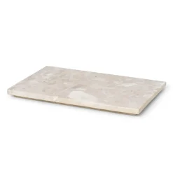 Ferm Living plant box marble tray, Beige Outlet