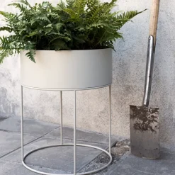 Ferm Living plant box round, cashmere Beige