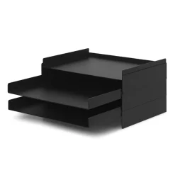 Ferm Living 2x2 document organiser, Black Hot