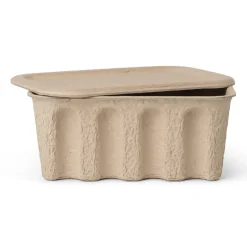 Ferm Living Ferm storage box paper small 2-pack, brown Beige New