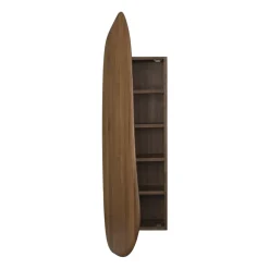 Ferm Living Feve wall cabinet, Walnut Brown New