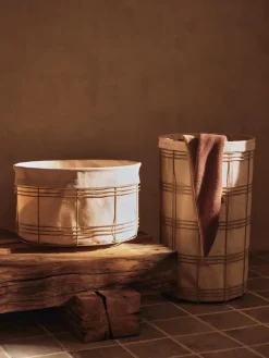 Ferm Living Fio laundry basket, Cashmere-natural Beige Hot