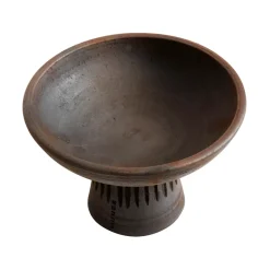 MUUBS Fire bowl on foot S, Brown Online