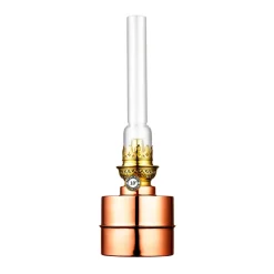 Karlskrona Lampfabrik Flaggskär paraffin lamp, copper Gold-colouredTransparent Best