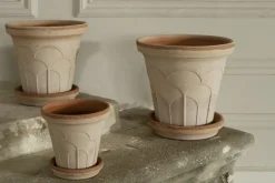 Bergs Potter Fleur pot with saucer, 2 pieces, , Ø21 cm Pink Sale