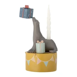Bloomingville Flor candle stick sealion, 19 cm Multi Sale