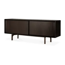 Ethnicraft Flow sideboard, Rose mahogany, 224x82 cm Brown Best