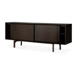 Ethnicraft Flow sideboard, Rose mahogany, 224x82 cm Brown Best