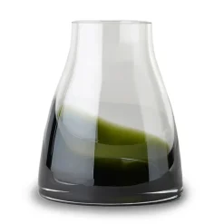 Ro Collection Flower vase no. 2, Moss green GreenTransparent Discount