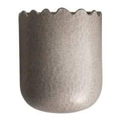 DBKD Flowery wall pot 19 cm, Beige Hot