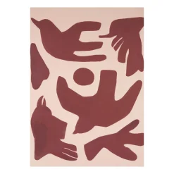 Paper Collective Flying High poster, 30x40 cm Red Best