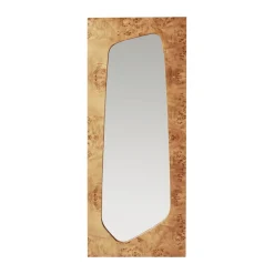 Ferm Living Folia mirror, Natural burl, 135 cm Beige Online